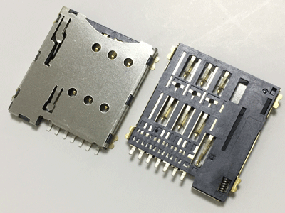 MICRO SIM卡座 7PIN H1.35